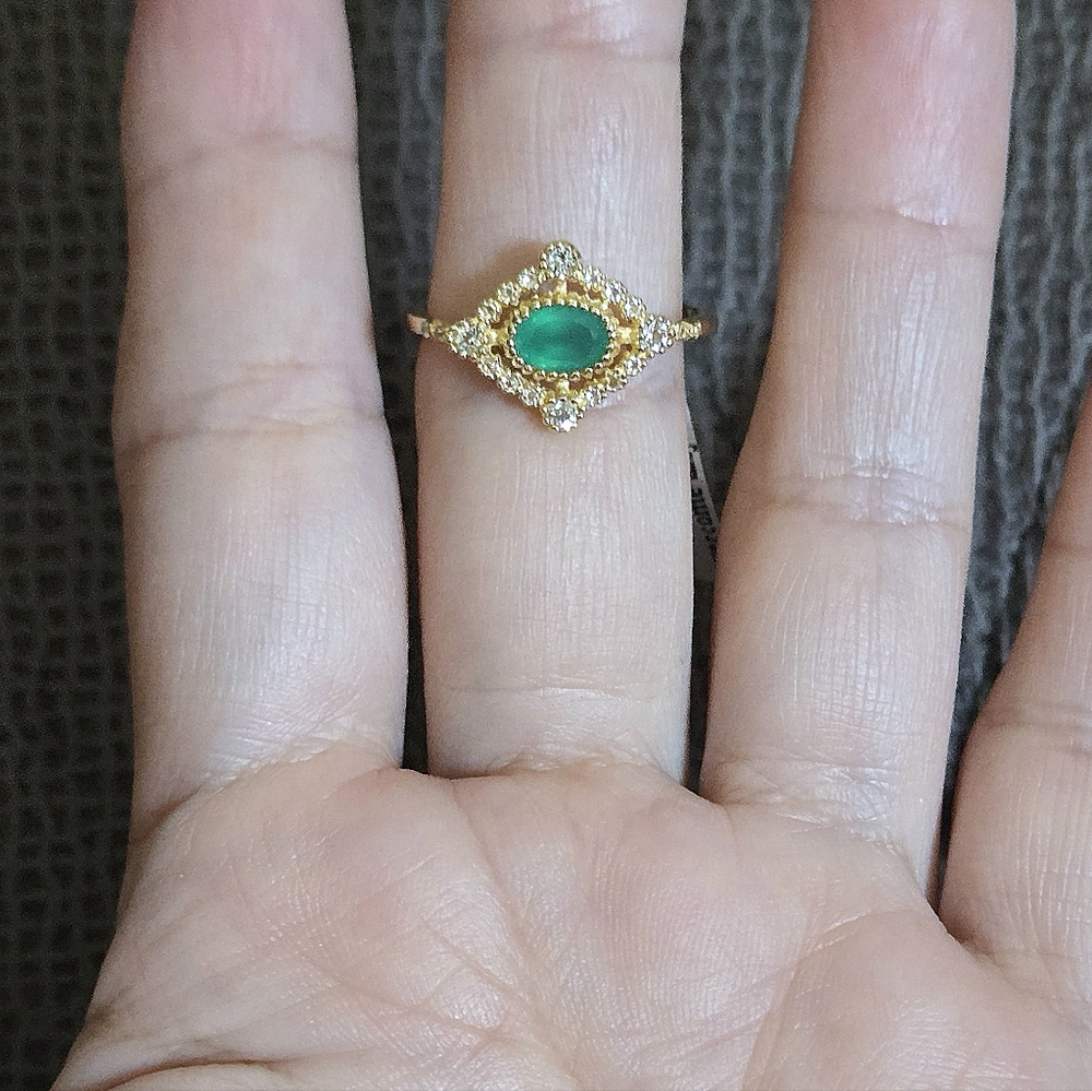 Shivam Green💚 Onyx Ring💍 - NWT - Picture 8 of 16